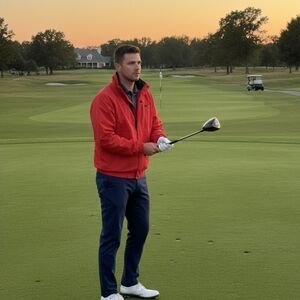 Nike Men's Red Windbreaker Jacket